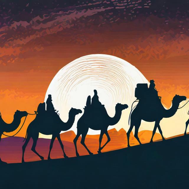History of the Silk Road | Sleep History Story - podcast episode cover