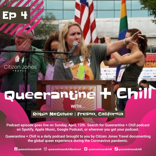 activist/educator/mom/wife Robin McGehee from Fresno, California - podcast episode cover
