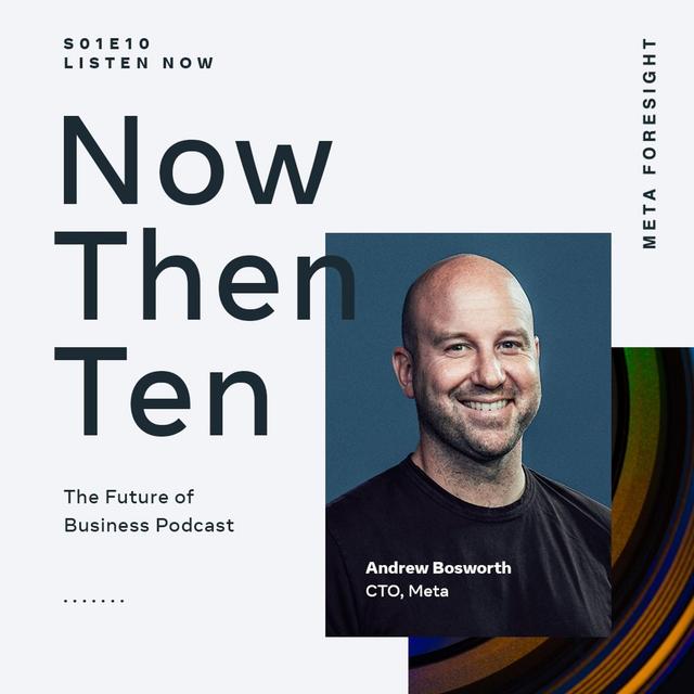 The Future of Communities is AR & VR: Andrew ‘Boz’ Bosworth, VP, Facebook Reality Labs - podcast episode cover