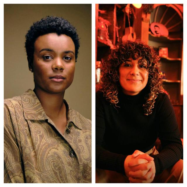 Sara Harrak and Leah Harvey take up some space - podcast episode cover