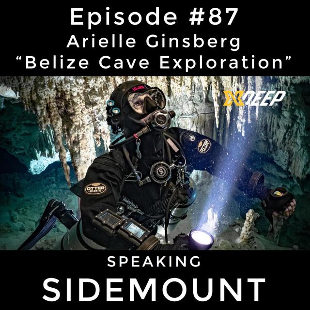 E087 Arielle Ginsberg - "Belize Cave Exploration" - podcast episode cover