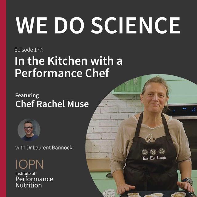 "In the Kitchen with a Performance Chef" with Chef Rachel Muse - podcast episode cover