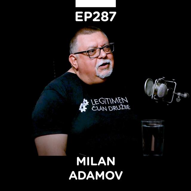 EP 287: Milan Adamov, inženjer & hroničar istorije Apple-a - Pojačalo podcast - podcast episode cover