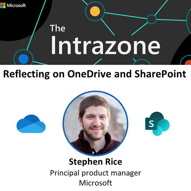 Reflecting on OneDrive and SharePoint - podcast episode cover