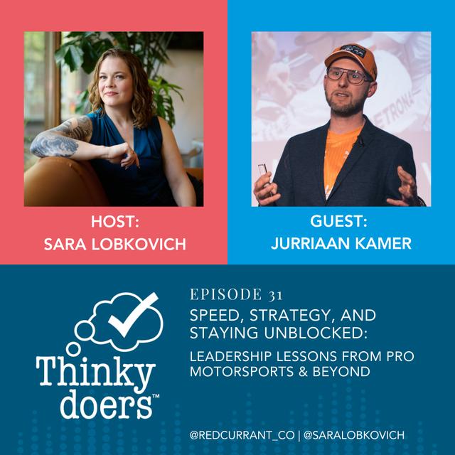 Ep 31 - Speed, Strategy, and Staying Unblocked: Leadership Lessons from Pro Motorsports & Beyond - podcast episode cover