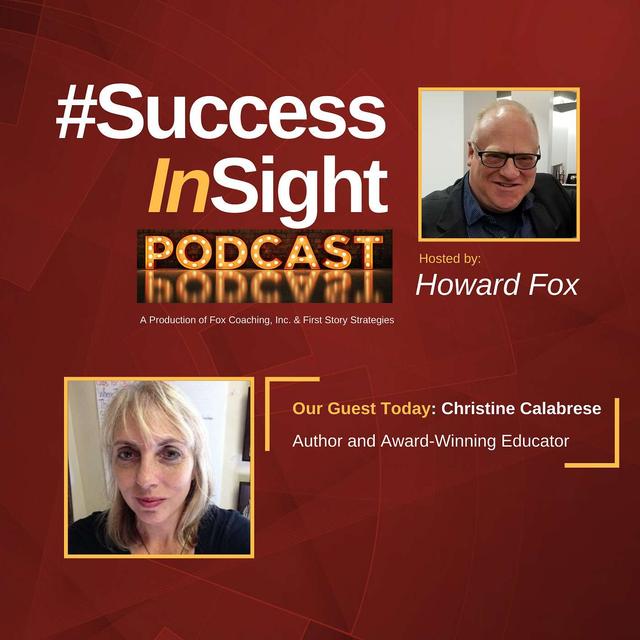 Christine Calabrese, Author and Award-Winning Educator - podcast episode cover