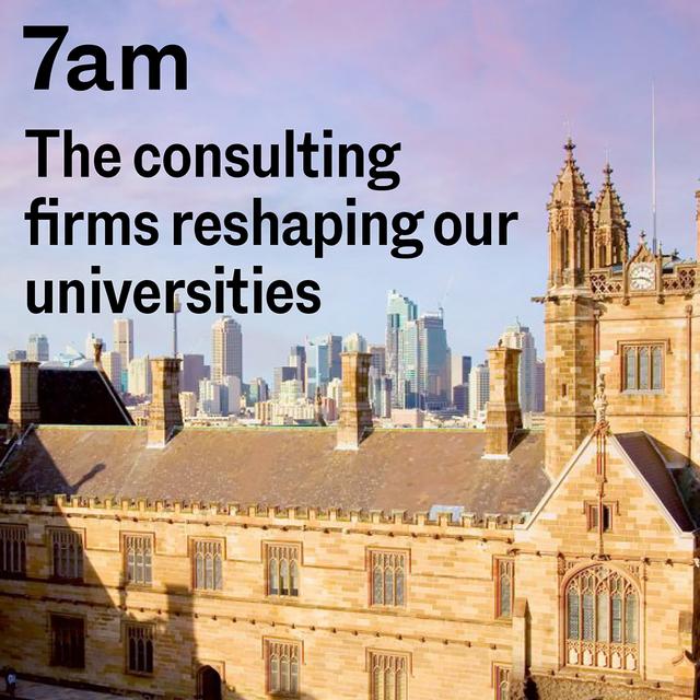 The consulting firms reshaping our universities - podcast episode cover