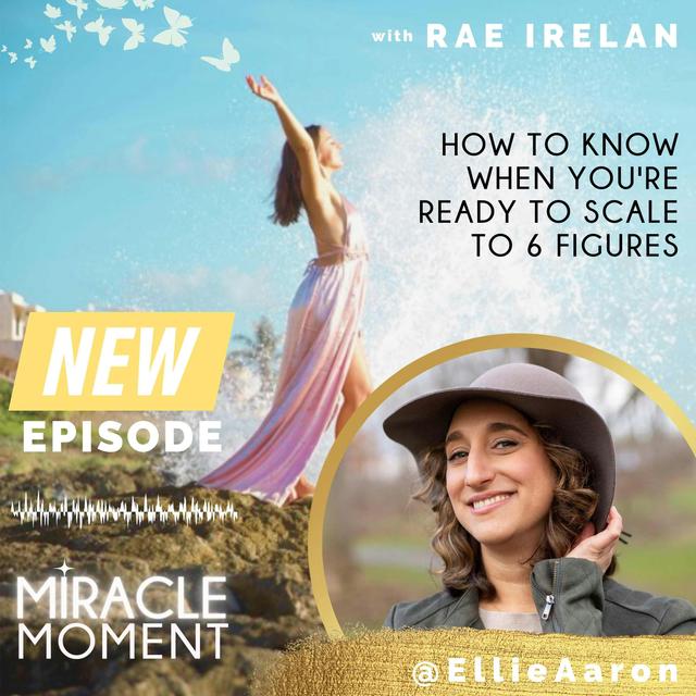 EP91: How to Know When You're Ready To Scale To 6 Figures with Ellie Aaron - podcast episode cover