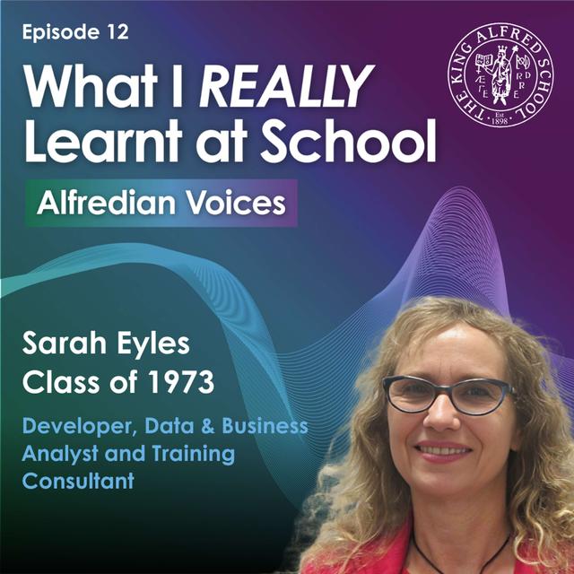 The VOICE of Sarah Eyles, Class of 1973 - podcast episode cover