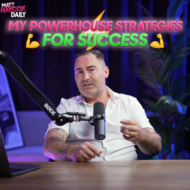 💪 Powerhouse Strategies for Success! 💪 - podcast episode cover