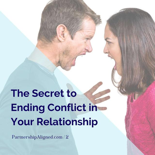 Ep 2 - The Secret to Ending  Conflict with Your Partner - podcast episode cover