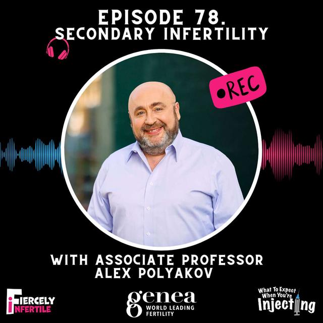 #78 Secondary Infertility with Associate Professor Alex Polyakov - podcast episode cover
