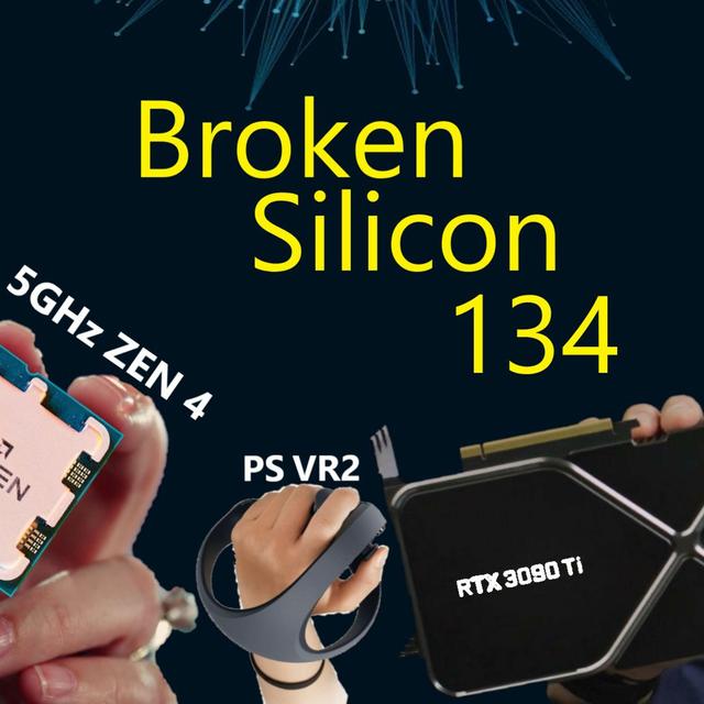 134. RTX 3090 Ti, 5GHz ZEN 4, 5.5GHz i9-12900KS, AMD Rembrandt, PlayStation VR2 - podcast episode cover