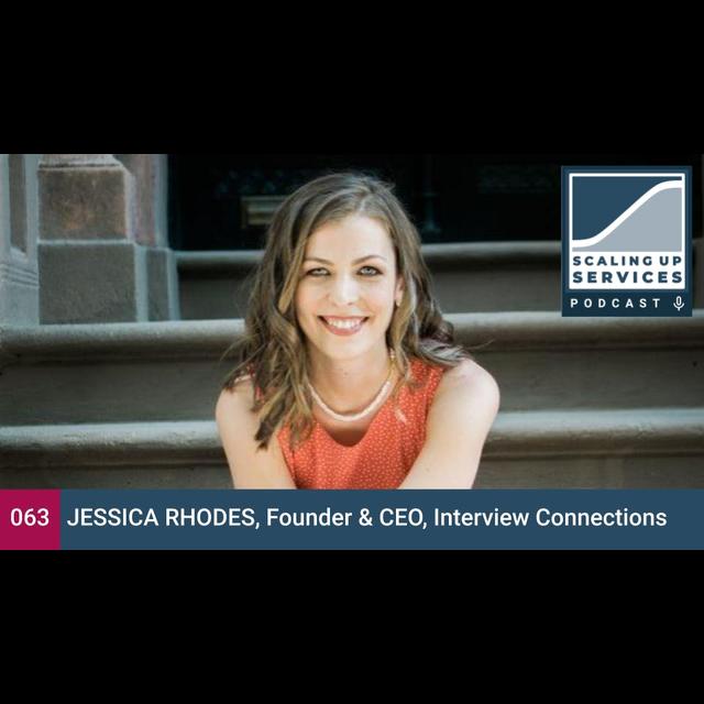 Jessica Rhodes, Founder & CEO, Interview Connections - podcast episode cover