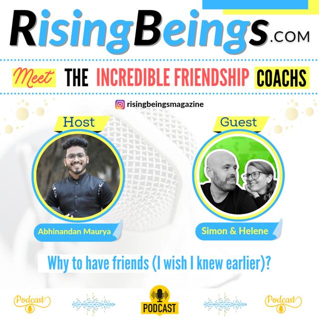 This is why to have real friends. (I wish I knew it earlier). - podcast episode cover