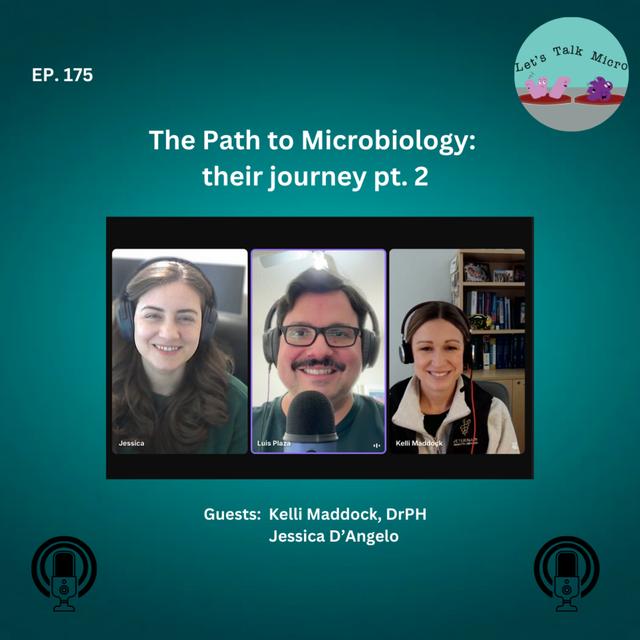 175: The Path to Microbiology: their  journey pt. 2 - podcast episode cover