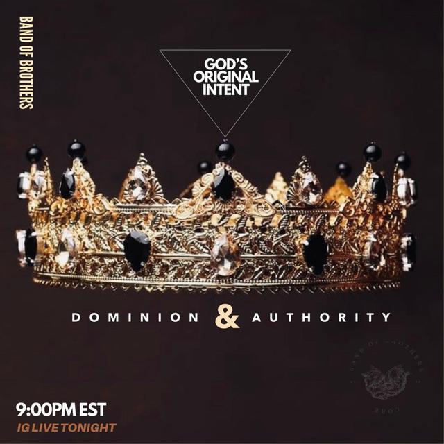 God's Original Intent: Dominion & Authority - podcast episode cover