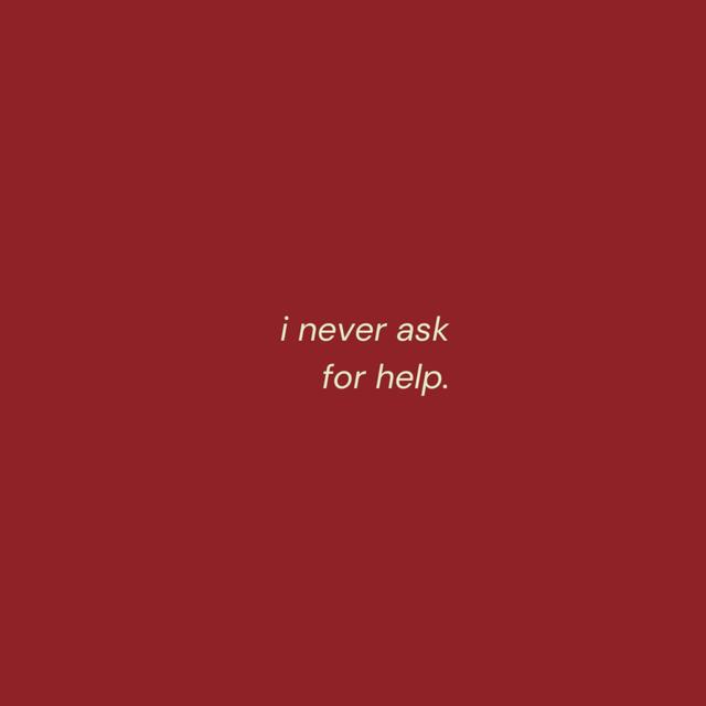 i never ask for help - podcast episode cover