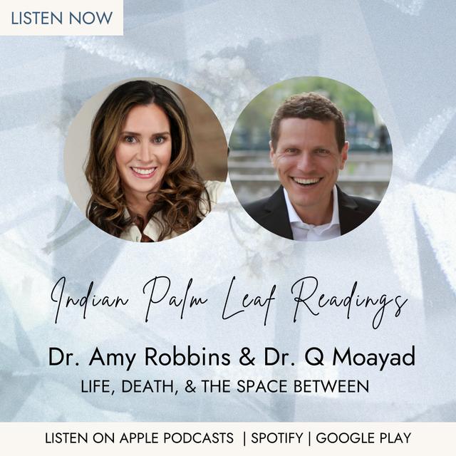 Indian Palm Leaf Reading with Dr. Q Moayad - podcast episode cover