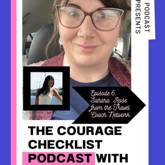 Sahara Rose from The Travel Coach Network - podcast episode cover