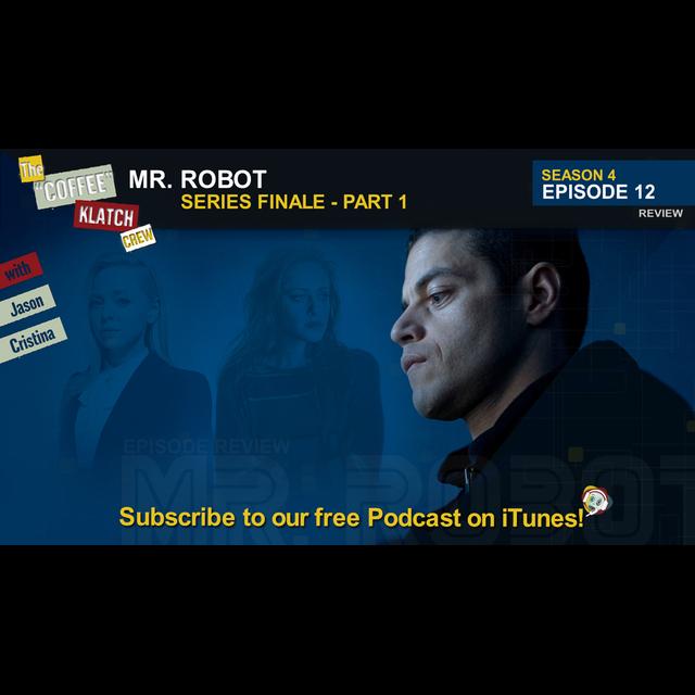 MrR – Mr Robot S4 E12 Who Am I - podcast episode cover