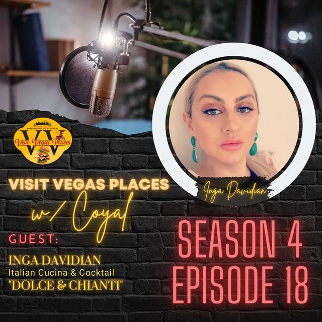 Cucina and cocktails the Italian way at Dolce & Chianti with owner Inga Davidian - podcast episode cover