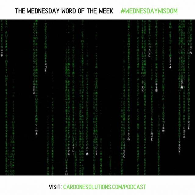 PROGRAM: The Wednesday Word #WednesdayWisdom - podcast episode cover