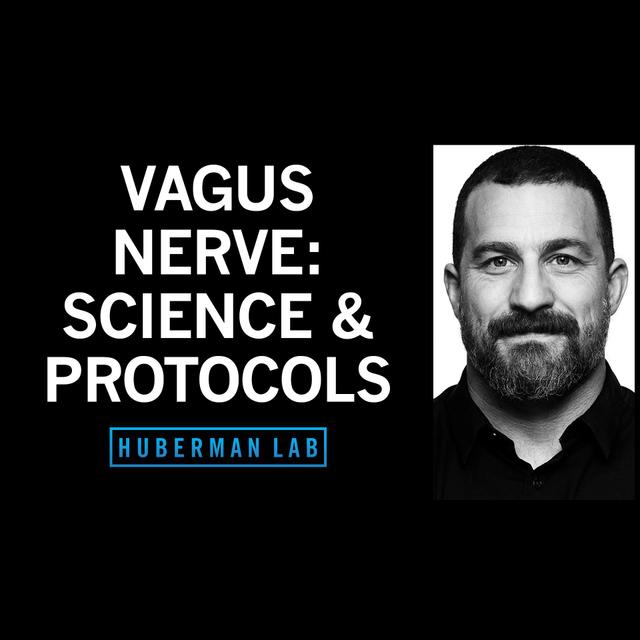 Control Your Vagus Nerve to Improve Mood, Alertness & Neuroplasticity - podcast episode cover