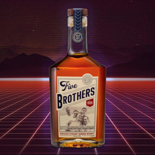 Five Brothers Small Batch Bourbon Whiskey Review - podcast episode cover