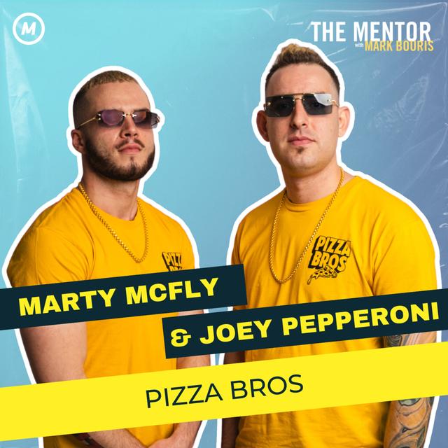 #485: Burnt Crusts & Second Chances: Pizza Bros’ Recipe for Reinvention with Joey Pepperoni & Marty McFly - podcast episode cover