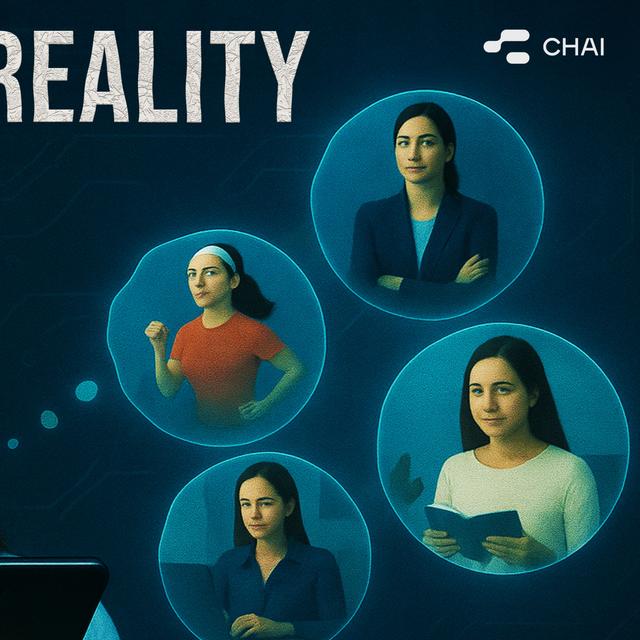 "Blurring Reality" - Chai's Social AI Platform (SPONSORED) - podcast episode cover