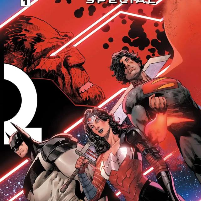 What if Batman had no money, Superman no family, and Wonder Woman was from hell? From DC's Absolute line of comics - podcast episode cover
