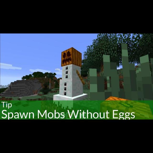 OMGcraft Tip: Spawn Creatures Without Eggs in Minecraft - podcast episode cover