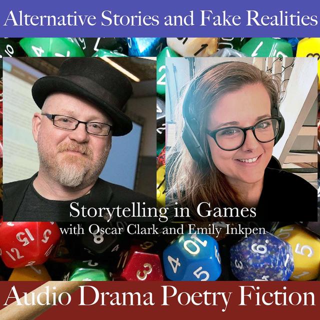 Storytelling in Games with Oscar Clark and Emily Inkpen - podcast episode cover