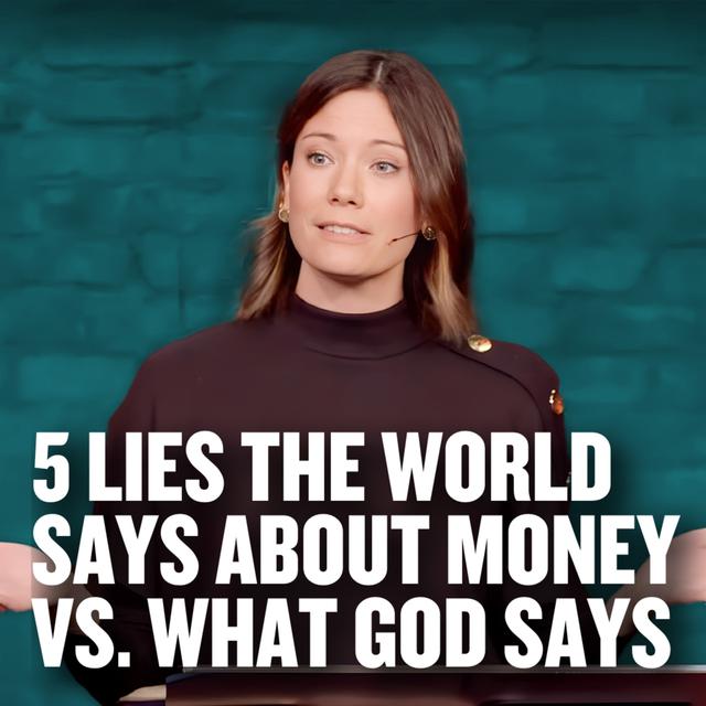 5 Lies the World Says About Money Vs. What God Says - podcast episode cover