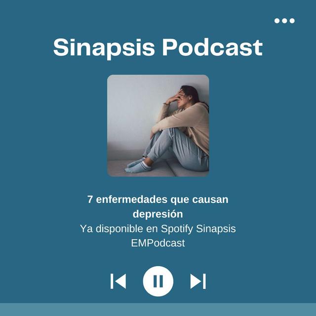 7 enfermedades que causan depresión - podcast episode cover