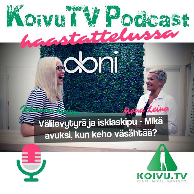 S1E20 - Jakso #20 - Välilevytyrä ja iskiaskipu - mikä avuksi, kun keho väsähtää? - podcast episode cover