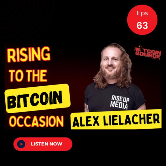 The Philosophy of Bitcoin Marketing with Alex Lielatcher - podcast episode cover