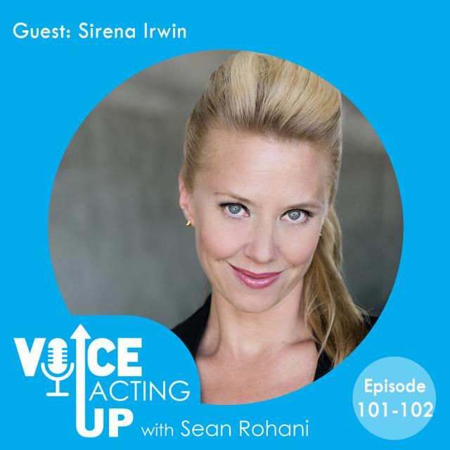 BONUS: 101. animation voice director/actor Sirena Irwin PART 1/2 - podcast episode cover