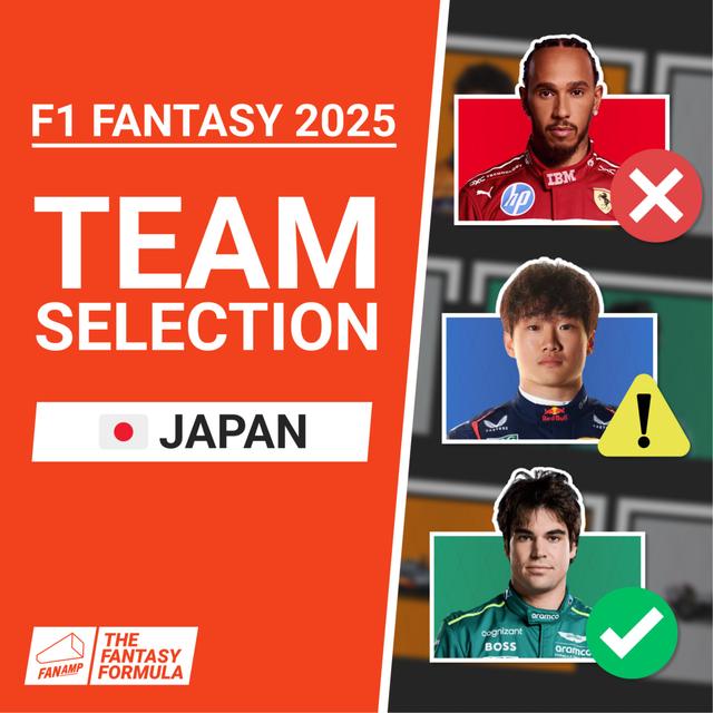 F1 Fantasy: Best Lineups for the Japanese GP 2025 | The Fantasy Formula - podcast episode cover