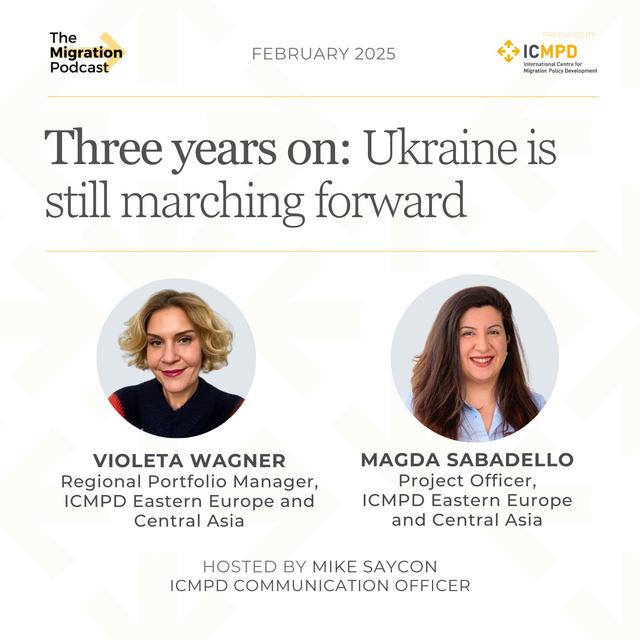 Three years on: Ukraine is still marching forward - podcast episode cover