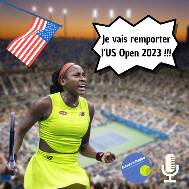 Coco Gauff peut-elle remporter l'US Open ? - Débrief' US Open 2023 #1 - podcast episode cover