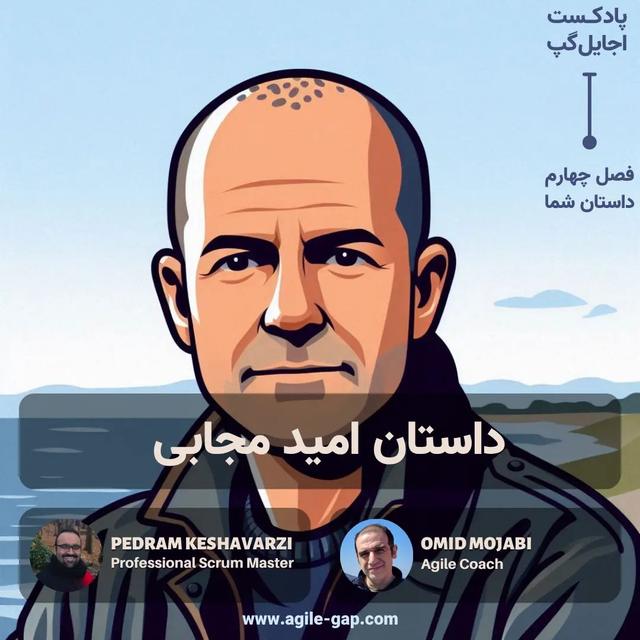 ‫ داستان امید مجابی | مربی چابک - podcast episode cover