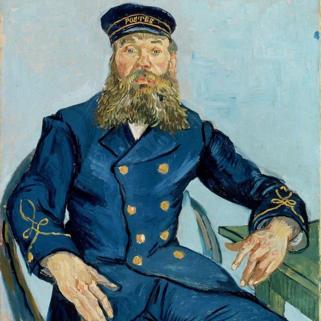Ep. 16 - Vincent Van Gogh's "Postman Joseph Roulin" (1888) - podcast episode cover