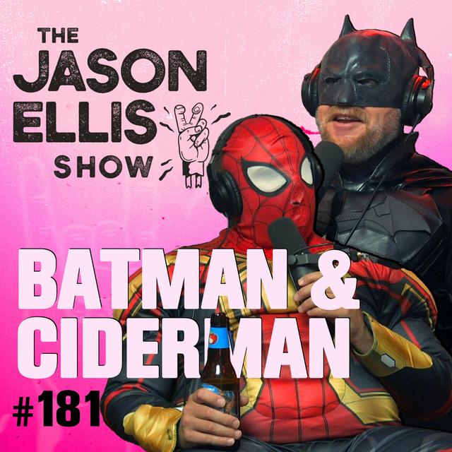 Batman and Ciderman - podcast episode cover