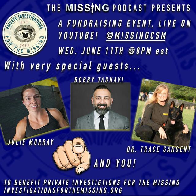 539 // Live Fundraiser w/ Trace Sargent, PI's Greg Overacker & Lou Barry - Part 2 of 2 - podcast episode cover