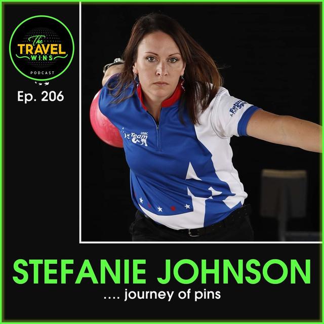 Stefanie Johnson journey of pins - Ep. 206 - podcast episode cover