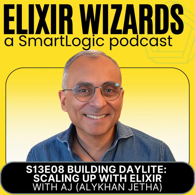Scaling the Daylite Apple-Native CRM Using Elixir with AJ - podcast episode cover