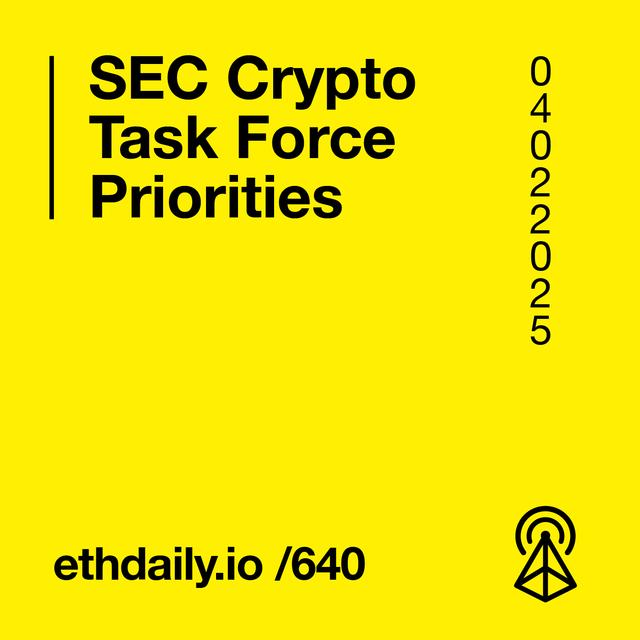 SEC Crypto Task Force Priorities - podcast episode cover