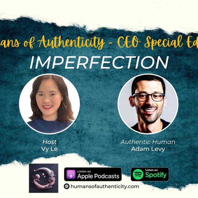 8. Imperfection with Adam Levy - podcast episode cover